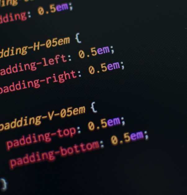 lines of code on a dark editor screen